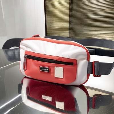 Saco de mensageiro com fecho de fecho para armazenamento de telefone móvel elegante e conveniente