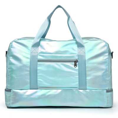 Saco de viagem de camada de divisão para equipamentos de fitness de moda e funcionais para mulheres