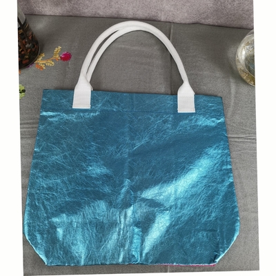 Bolsa de mão multicolor de couro brilhante de grande capacidade para mulheres de luxo para fashionistas