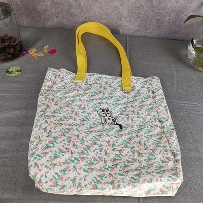 Decoração Flores e plantas padrão Cartable Mulheres Bolsas de ombro Bolsas de mão Para Mulher