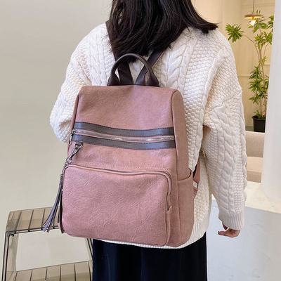 Mochila de papel kraft à prova d'água e ecológica para uso casual e de trabalho