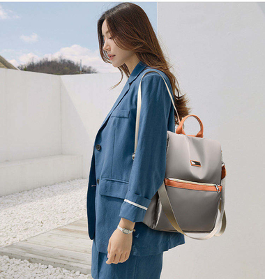 Mochila de meninas bonitas de 2023 em Tyvek Tecido Oxford com fecho de fecho de fecho empacotável e durável