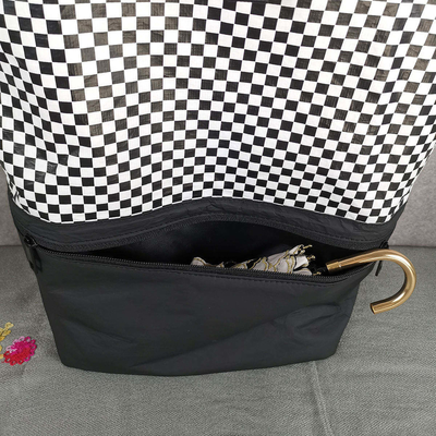 Mochila de couro trapezoide impermeável para caminhadas personalizadas e viagens de negócios