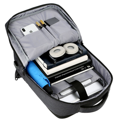 Mochila de negócios personalizada com grande capacidade e material anti-roubo Oxford