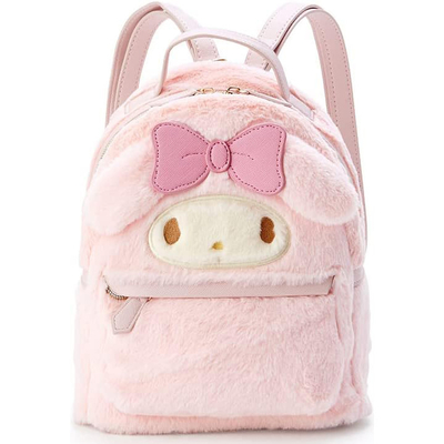 Bolsa De Comércio A Grosso Mochila Mini Cão Carinhosos Peludos Para Meninas Mochila Dupla Para Crianças Regalo Mochilas Escolares Kawaii