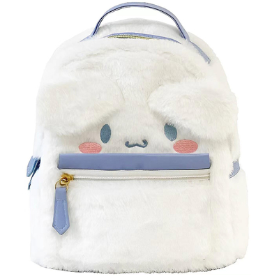 Bolsa De Comércio A Grosso Mochila Mini Cão Carinhosos Peludos Para Meninas Mochila Dupla Para Crianças Regalo Mochilas Escolares Kawaii