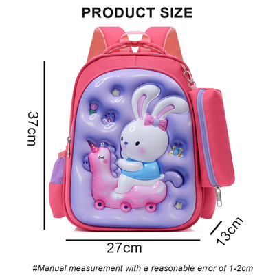 Impressão de desenhos animados 3D personalizável Jardim de infância Mochila Estudante Mochila Inóspita Crianças Mochila Escolar Para Crianças Mochila Escola Mochila Design Mochila