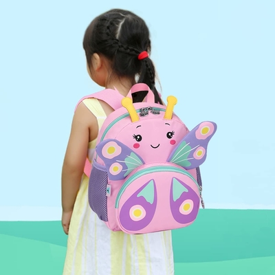 Mochila para meninas pequenas desenhos animados 3D Mochilas escolares de crianças de 1-3 anos Mochilas de viagem de creches Mochilas para crianças Brinquedos Mochila Regalo para crianças Mochilas para crianças Mochila