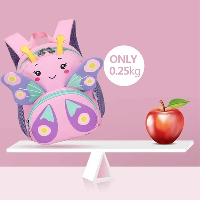 Mochila para meninas pequenas desenhos animados 3D Mochilas escolares de crianças de 1-3 anos Mochilas de viagem de creches Mochilas para crianças Brinquedos Mochila Regalo para crianças Mochilas para crianças Mochila