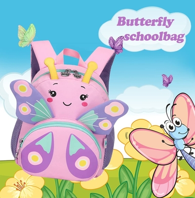 Mochila para meninas pequenas desenhos animados 3D Mochilas escolares de crianças de 1-3 anos Mochilas de viagem de creches Mochilas para crianças Brinquedos Mochila Regalo para crianças Mochilas para crianças Mochila