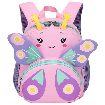Mochila para meninas pequenas desenhos animados 3D Mochilas escolares de crianças de 1-3 anos Mochilas de viagem de creches Mochilas para crianças Brinquedos Mochila Regalo para crianças Mochilas para crianças Mochila