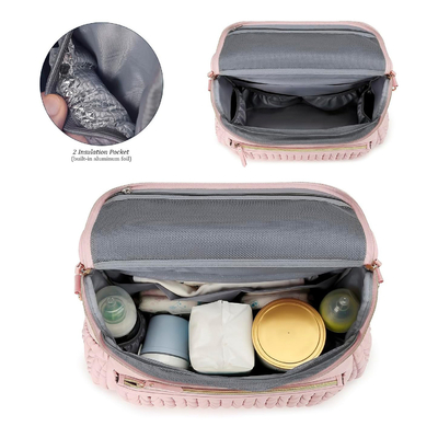 Bolso de fraldas para bebês Bolso de fraldas pequeno Mochila de viagem elegante Mochila de dia de mini-maternidade Saco de mamãe para mulheres Saco de toque