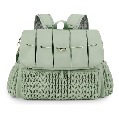 Bolso de fraldas para bebês Bolso de fraldas pequeno Mochila de viagem elegante Mochila de dia de mini-maternidade Saco de mamãe para mulheres Saco de toque