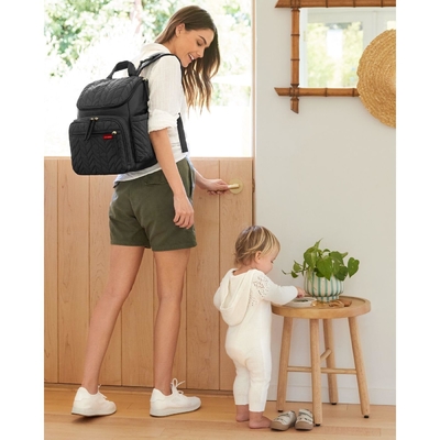 Bolsa de fraldas personalizada Mochila de viagem multifunção com mochila de almofada de mudança Bolsa casual para mulheres Tote Bag