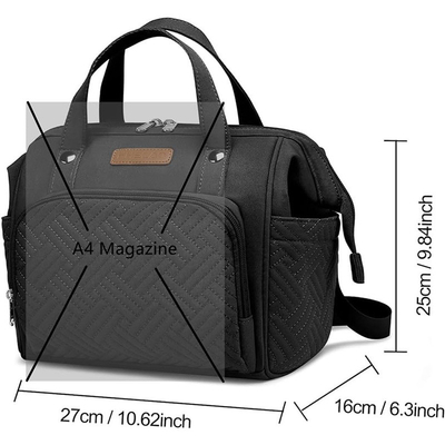 Bolsa de fraldas personalizada Mochila pequena Bolsa de mão de maternidade Mochila de viagem multifunção à prova d'água Mochila de viagem elegante Mini-Ladies Tote Bags