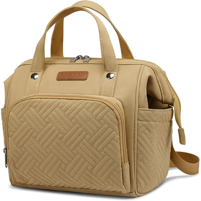 Bolsa de fraldas personalizada Mochila pequena Bolsa de mão de maternidade Mochila de viagem multifunção à prova d'água Mochila de viagem elegante Mini-Ladies Tote Bags